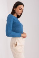 Sweter Damski Model PM-SW-PM1089.09P Dark Blue - Factory Price Factory Price Sweter Damski Model PM-SW-PM1089.09P Dark Blue - Factory Price Factory Price