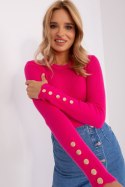 Sweter Damski Model PM-SW-PM685.39P Fuksja - Factory Price Factory Price Sweter Damski Model PM-SW-PM685.39P Fuksja - Factory Price Factory Price