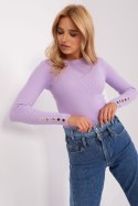 Sweter Damski Model PM-SW-PM685.39P Light Violet - Factory Price Factory Price Sweter Damski Model PM-SW-PM685.39P Light Violet - Factory Price Factory Price