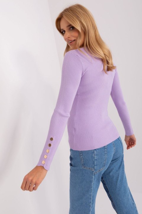 Sweter Damski Model PM-SW-PM685.39P Light Violet - Factory Price Factory Price Sweter Damski Model PM-SW-PM685.39P Light Violet - Factory Price Factory Price