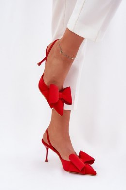Szpilki Model Eklevia UC-158 Red - Step in style Step in style