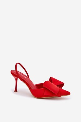 Szpilki Model Eklevia UC-158 Red - Step in style Step in style