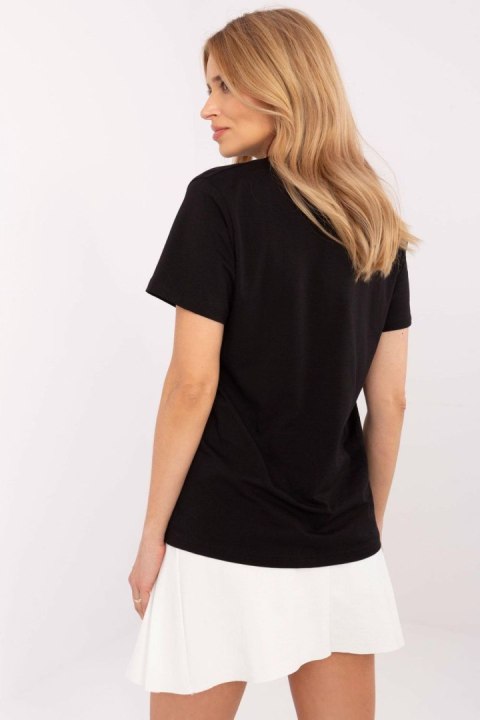 Tshirt Damski Model CLM-BZ-0039.48 Black - Factory Price Factory Price Tshirt Damski Model CLM-BZ-0039.48 Black - Factory Price Factory Price