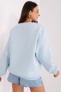 Bluza Damska Model EM-BL-617-11.32 Light Blue - Factory Price Factory Price Bluza Damska Model EM-BL-617-11.32 Light Blue - Factory Price Factory Price