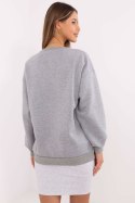 Bluza Damska Model EM-BL-617-16.01X Grey Melange - Factory Price Factory Price Bluza Damska Model EM-BL-617-16.01X Grey Melange - Factory Price Factory Price