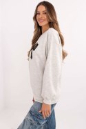 Bluza Damska Model EM-BL-617-16.01X Light Grey - Factory Price Factory Price Bluza Damska Model EM-BL-617-16.01X Light Grey - Factory Price Factory Price