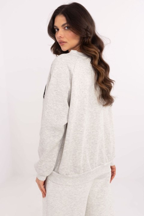 Bluza Damska Model EM-BL-857-1.02X Light Grey - Factory Price Factory Price Bluza Damska Model EM-BL-857-1.02X Light Grey - Factory Price Factory Price
