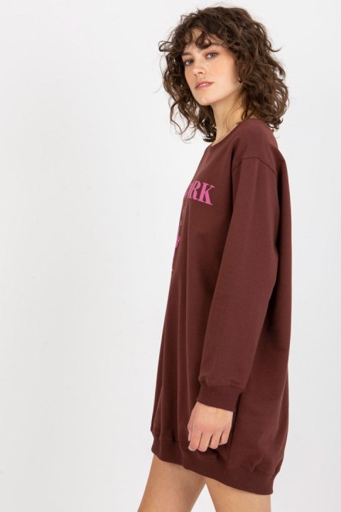 Bluza Damska Model VI-BL-3212.15X Brown/Pink - Factory Price Factory Price Bluza Damska Model VI-BL-3212.15X Brown/Pink - Factory Price Factory Price