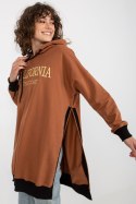 Bluza Damska Model VI-BL-327.70P Light Brown - Factory Price Factory Price Bluza Damska Model VI-BL-327.70P Light Brown - Factory Price Factory Price