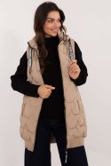 Kamizelka Model SK-KZ-HH-079.09 Beige - Factory Price Factory Price Kamizelka Model SK-KZ-HH-079.09 Beige - Factory Price Factory Price