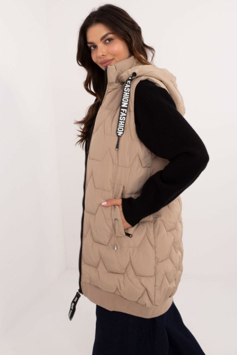 Kamizelka Model SK-KZ-HH-079.09 Beige - Factory Price Factory Price Kamizelka Model SK-KZ-HH-079.09 Beige - Factory Price Factory Price