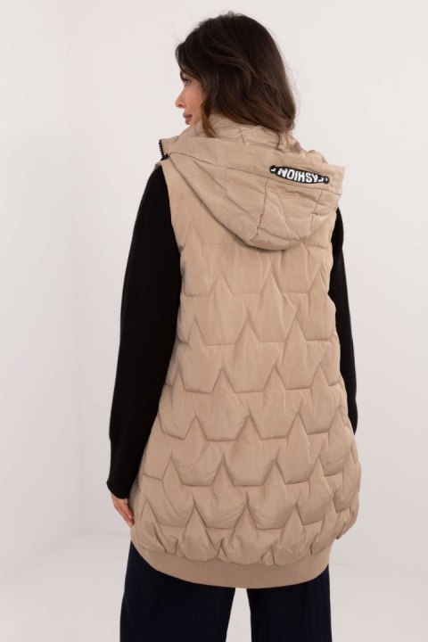 Kamizelka Model SK-KZ-HH-079.09 Beige - Factory Price Factory Price Kamizelka Model SK-KZ-HH-079.09 Beige - Factory Price Factory Price