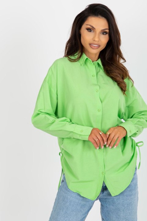 Koszula Damska Model TO-KS-7128.96 Light Green - Factory Price Factory Price Koszula Damska Model TO-KS-7128.96 Light Green - Factory Price Factory Price