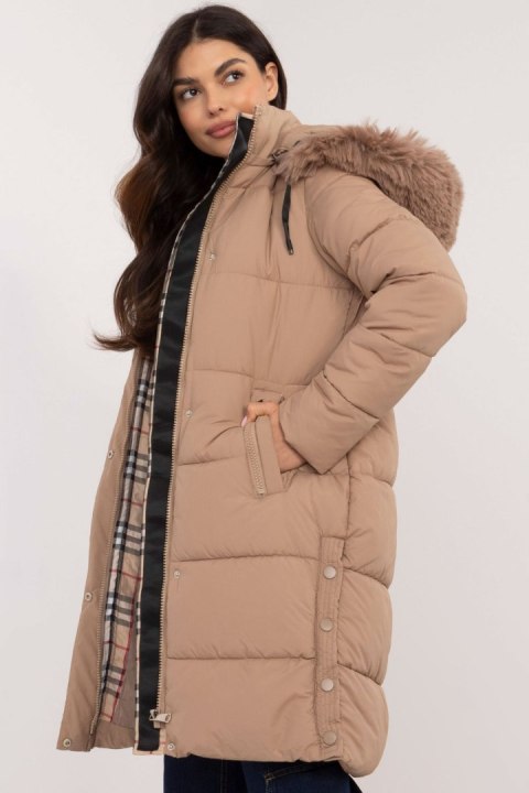 Kurtka Damska Model SK-KR-HH-2406.98 Beige - Factory Price Factory Price Kurtka Damska Model SK-KR-HH-2406.98 Beige - Factory Price Factory Price