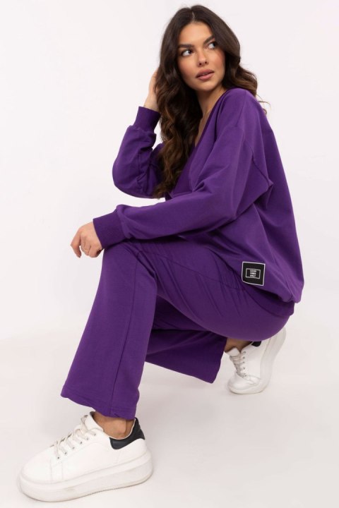 Spodnie Komplet Model EM-KMPL-846.97 Dark Violet - Factory Price Factory Price Spodnie Komplet Model EM-KMPL-846.97 Dark Violet - Factory Price Factory Price