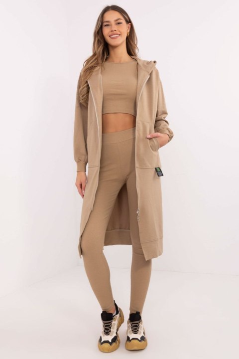 Spodnie Komplet Model EM-KMPL-851.86P Dark Beige - Factory Price Factory Price Spodnie Komplet Model EM-KMPL-851.86P Dark Beige - Factory Price Factory Price