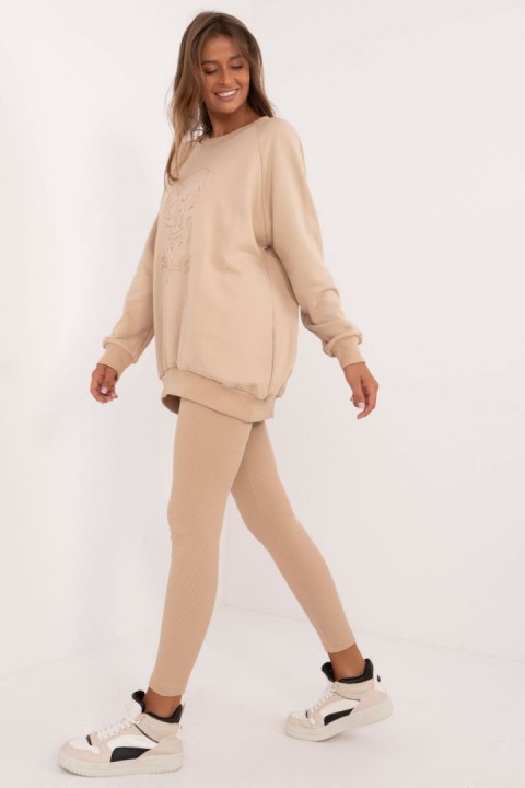 Spodnie Komplet Model EM-KMPL-887/1.21 Beige - Factory Price Factory Price Spodnie Komplet Model EM-KMPL-887/1.21 Beige - Factory Price Factory Price