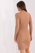 Sukienka Model PM-SK-PM319.19 Camel - Factory Price Factory Price Sukienka Model PM-SK-PM319.19 Camel - Factory Price Factory Price