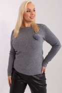 Sweter Damski Model PM-SW-PM-3706.10X Dark Grey - Factory Price Factory Price Sweter Damski Model PM-SW-PM-3706.10X Dark Grey - Factory Price Factory Price