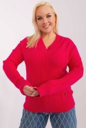 Sweter Damski Model PM-SW-PM688.64 Fuksja - Factory Price Factory Price Sweter Damski Model PM-SW-PM688.64 Fuksja - Factory Price Factory Price