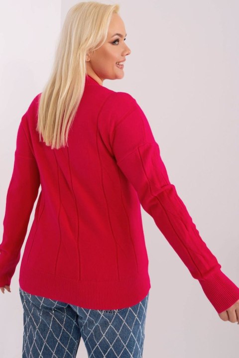Sweter Damski Model PM-SW-PM688.64 Fuksja - Factory Price Factory Price Sweter Damski Model PM-SW-PM688.64 Fuksja - Factory Price Factory Price