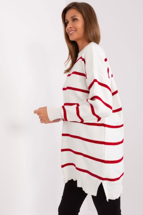 Sweter Damski Model TO-SW-1309.31 Bordo - Factory Price Factory Price Sweter Damski Model TO-SW-1309.31 Bordo - Factory Price Factory Price