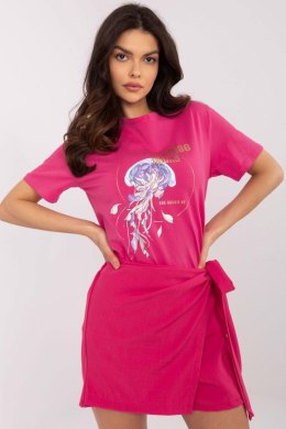 Tshirt Damski Model CLM-BZ-0020.75 Fuksja - Factory Price Factory Price