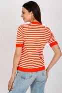 Bluzka Model BA-BZ-1441.80 Orange - Badu Badu Bluzka Model BA-BZ-1441.80 Orange - Badu Badu