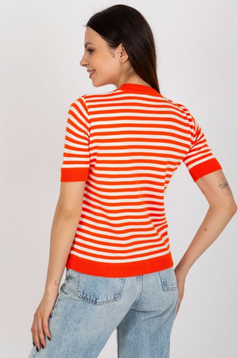 Bluzka Model BA-BZ-1441.80 Orange - Badu Badu Bluzka Model BA-BZ-1441.80 Orange - Badu Badu