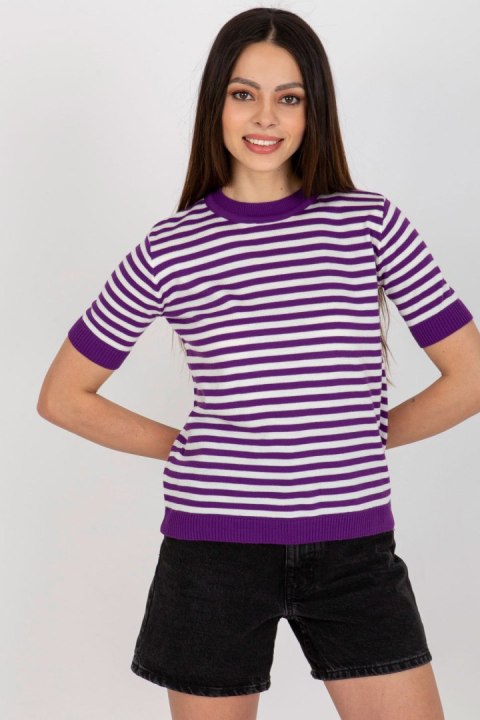 Bluzka Model BA-BZ-1441.80 Violet - Badu Badu Bluzka Model BA-BZ-1441.80 Violet - Badu Badu