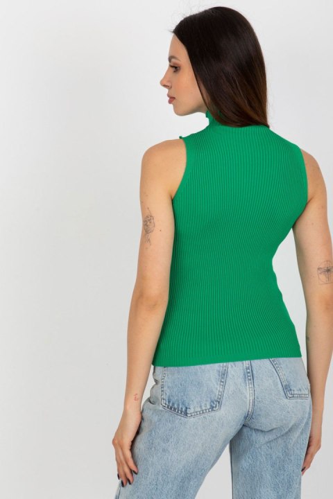 Bluzka Model BA-BZ-2301.00P Green - Badu Badu Bluzka Model BA-BZ-2301.00P Green - Badu Badu