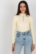 Bluzka Model BA-BZ-2302.97P Light Beige - Badu Badu Bluzka Model BA-BZ-2302.97P Light Beige - Badu Badu