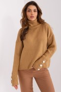 Golf Damski Model BA-SW-015.01P Camel - Badu Badu Golf Damski Model BA-SW-015.01P Camel - Badu Badu