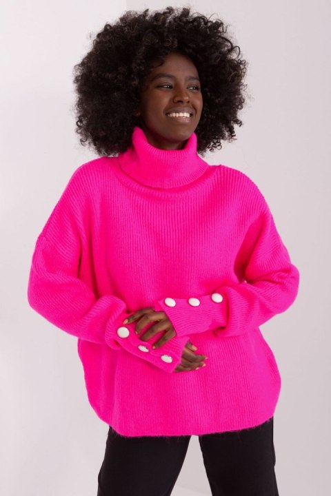 Golf Damski Model BA-SW-015.01P Fluo Pink - Badu Badu