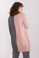 Golf Damski Model BA-SW-0234.65P Grey/Pink - Badu Badu Golf Damski Model BA-SW-0234.65P Grey/Pink - Badu Badu