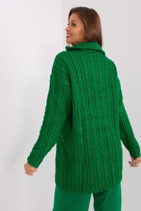 Golf Damski Model BA-SW-0282.13P Green - Badu Badu Golf Damski Model BA-SW-0282.13P Green - Badu Badu
