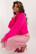 Golf Damski Model BA-SW-0827.25 Fluo Pink - Badu Badu Golf Damski Model BA-SW-0827.25 Fluo Pink - Badu Badu