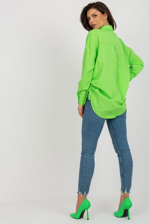 Koszula Damska Model TO-KS-7128.05X Light Green - Factory Price Factory Price Koszula Damska Model TO-KS-7128.05X Light Green - Factory Price Factory Price