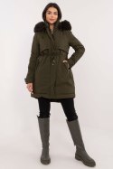 Kurtka Damska Model SK-KR-HH-2409.17X Khaki - Factory Price Factory Price Kurtka Damska Model SK-KR-HH-2409.17X Khaki - Factory Price Factory Price