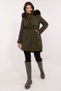 Kurtka Damska Model SK-KR-HH-2409.17X Khaki - Factory Price Factory Price Kurtka Damska Model SK-KR-HH-2409.17X Khaki - Factory Price Factory Price