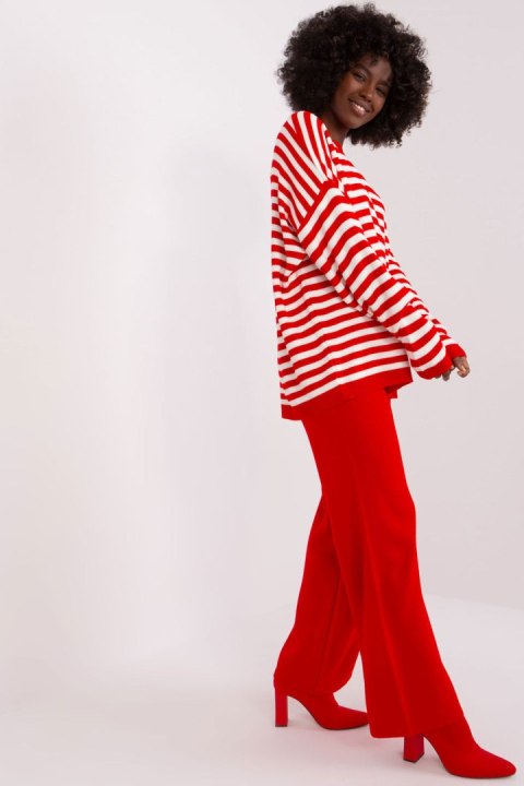 Spodnie Komplet Model BA-KMPL-2209.61P Red - Badu Badu Spodnie Komplet Model BA-KMPL-2209.61P Red - Badu Badu