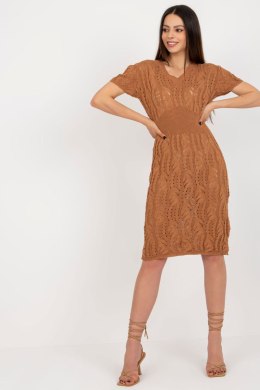 Sukienka Model BA-SK-0506.20P Light Brown - Badu Badu