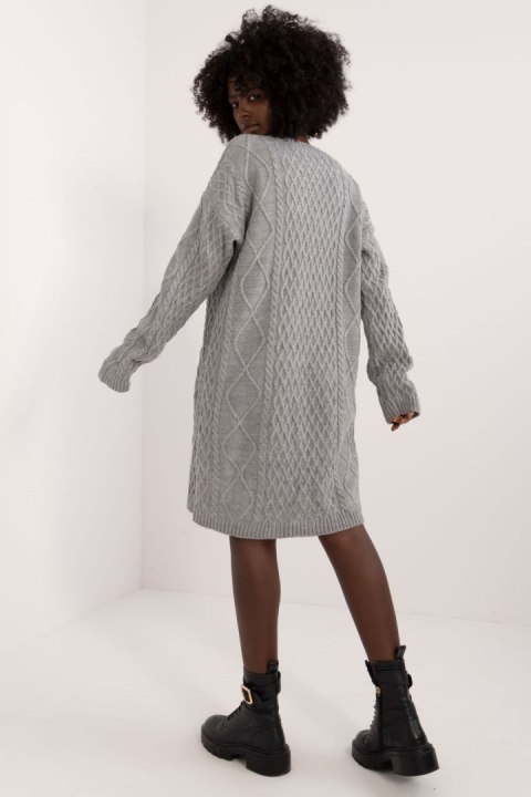 Sukienka Model BA-SK-0528.45 Grey - Badu Badu Sukienka Model BA-SK-0528.45 Grey - Badu Badu
