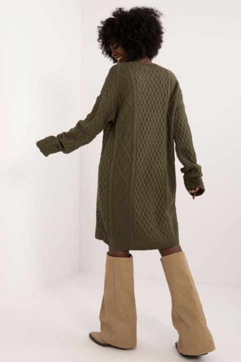 Sukienka Model BA-SK-0528.45 Khaki - Badu Badu Sukienka Model BA-SK-0528.45 Khaki - Badu Badu