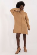 Sukienka Model BA-SK-0547.99 Camel - Badu Badu Sukienka Model BA-SK-0547.99 Camel - Badu Badu