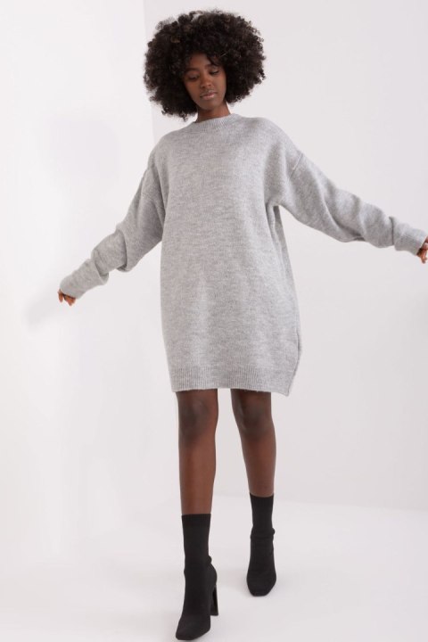 Sukienka Model BA-SK-0568-1.20 Grey - Badu Badu Sukienka Model BA-SK-0568-1.20 Grey - Badu Badu