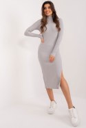 Sukienka Model BA-SK-1473.25 Grey - Badu Badu Sukienka Model BA-SK-1473.25 Grey - Badu Badu