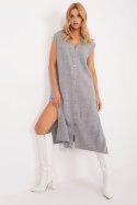 Sukienka Model BA-SK-6109.07 Grey - Badu Badu Sukienka Model BA-SK-6109.07 Grey - Badu Badu