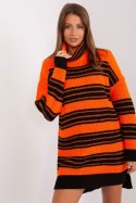Sukienka Model BA-SK-8007.42P Orange - Badu Badu Sukienka Model BA-SK-8007.42P Orange - Badu Badu