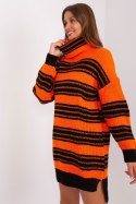 Sukienka Model BA-SK-8007.42P Orange - Badu Badu Sukienka Model BA-SK-8007.42P Orange - Badu Badu